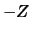 $-Z$